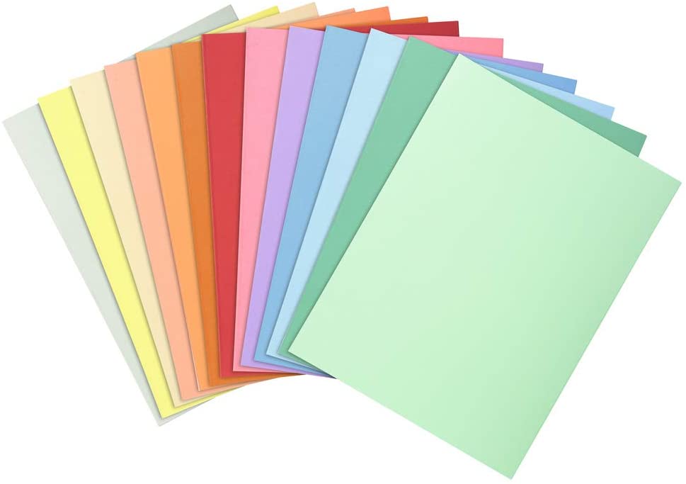 Exacompta, Ref 330000E, Super Pastel Square Cut Folders, 24 x 32cm in Size, Suitable for Storing & Holding A4 Documents - Image 2