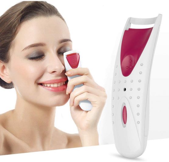 TOUCHBeauty Electric Eyelash Curler, Eyelash Curler, Heated Eyelash Curler, Professional Makeup Tool with smart silicone heating pads AG-2003AG