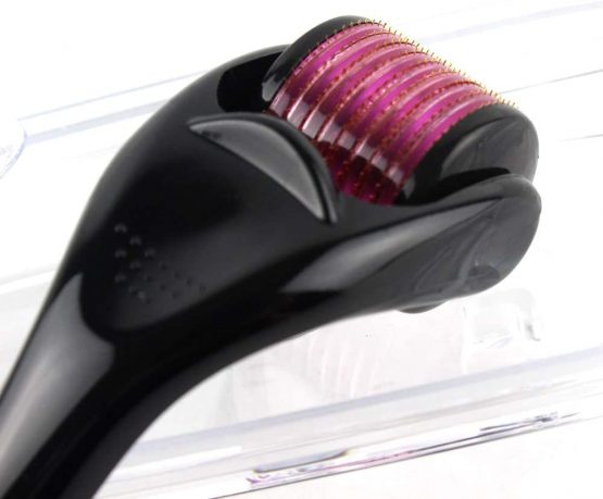 AUFGELD AG540 Titanium Microneedle 540 Needles 0.5mm Derma Roller Skin Care for Face Facial Wrinkles Hair Loss Stretch Marks Hair Regrowth Micro Needles Professional Microneedling Derma Needling Kit - Image 4