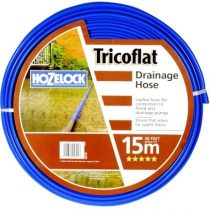 Hozelock Tricoflat Flat Hose, 15 m