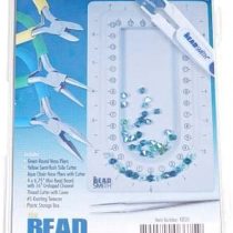 BeadSmith Portable Beader Mini Travel Kit Design Board with Tools