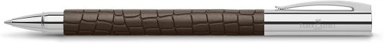 Faber-Castell Ambition 3D Croco Brown Rollerball Pen - Image 2