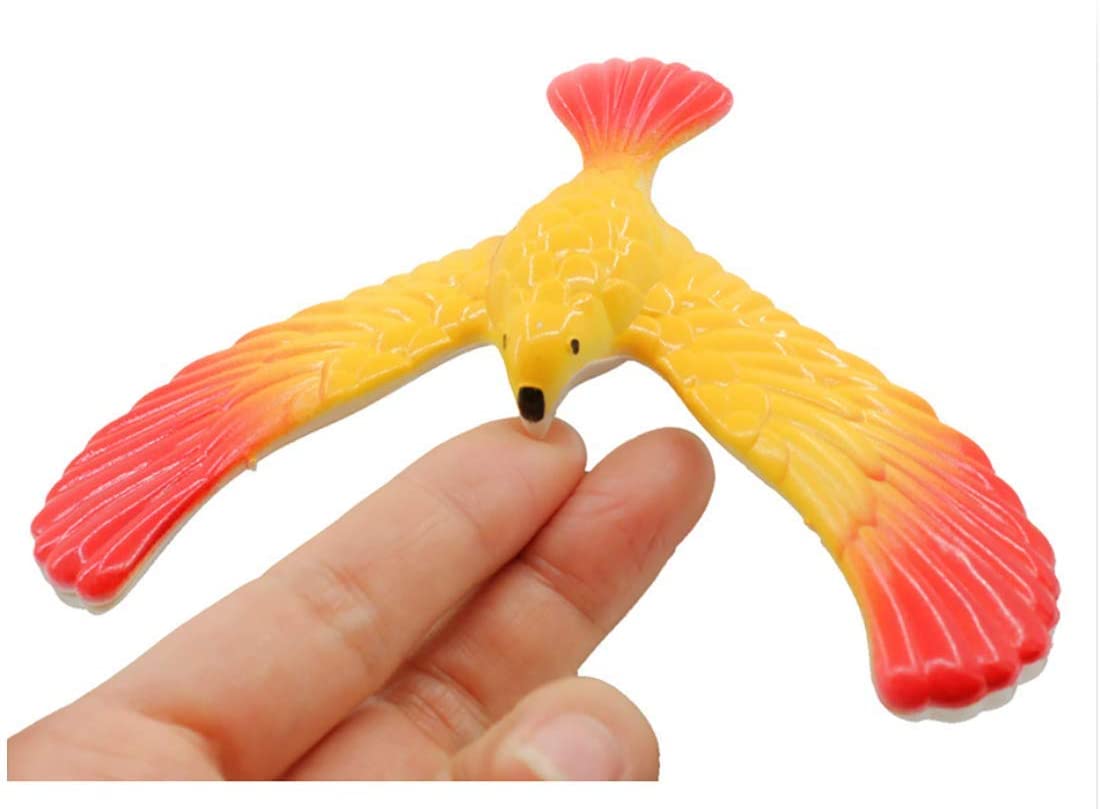 Balance Bird Toy Set 3 PCS Self Balancing Bird Eagle with Stand Gift