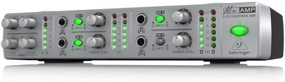 Behringer MINIAMP AMP800 Mini Amp 4 Channel Stereo Headphone Amplifier - Image 3