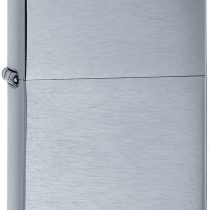Zippo Windproof Lighter | Metal Long Lasting Zippo Lighter | Best with Zippo Lighter Fluid | Perfect for Cigarettes Cigar Candle Pocket Lighter | Vintage with Slashes | Brushed Chrome