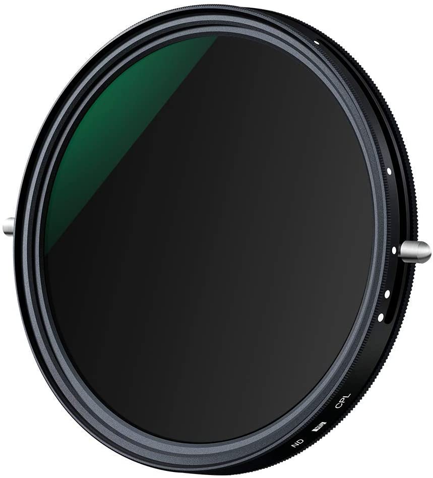 K&F Concept 82mm Variable ND Filter+CPL 2 in 1 Function Graduated Fader Neutral Density Filter MRC 18-Layer ND2-ND32 - Image 4
