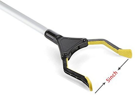 Reacher,Rotating 32 inch Long Handy Pick up Tools,Ideal for Pick Item Up. (1*Piece, Yellow) - Image 4