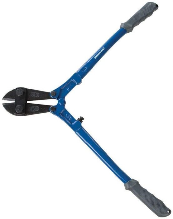 Silverline CT19 Bolt Cutters, Blue, Length 300 mm (Jaw 5 mm)