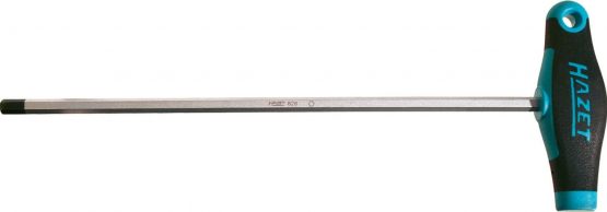 HAZET 828-10 Hexagon Profile Screwdriver with Burnished Tips - Chrome-Plated