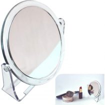 Double–Sided Makeup Mirror- Provides a clear view without being harsh on your eyes.