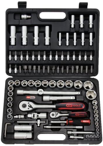 KS Tools 911.0694 1/4-1/2-inch Superlock Socket Set (94 Pieces), Multicolor, Variety Pack