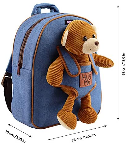 stuffed animal backpack clip toy