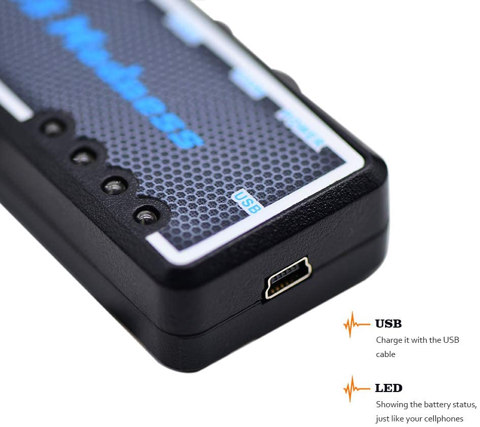 SONICAKE Guitar Bass Headphone Amp Mini Headphone Amplifier US Madness Rechargeable Pocket