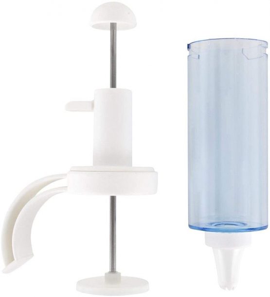 Westmark Decorating And Doughnut Filling Syringe, With 5 Nozzles, Volume: 180 Ml, Plastic/Stainless Steel, Transparent/White, 31162260 - Image 2