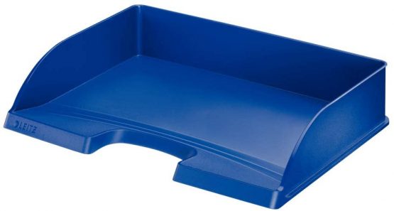 Leitz A4 Landscape Letter Tray, Blue, Plus Range, 52180035 - Image 2