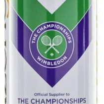 Wimbledon Slazenger Championships TENNIS BALLS 4 BALL WHITE & GOLD TIN