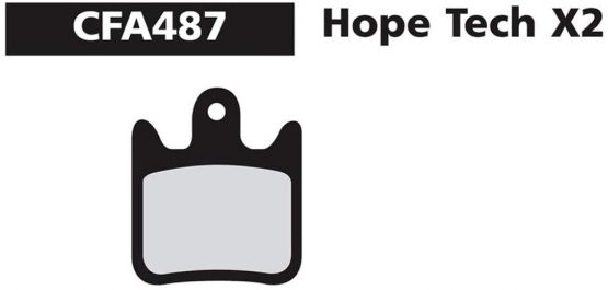 Ebc Hope X2 Disc Brake Pad - Image 2