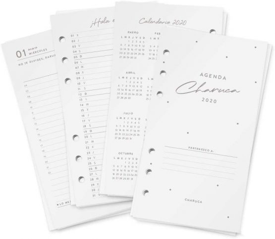 Charuca Agenda 2020, Daily View, A6 - Image 2