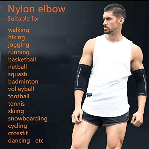 Hually Elbow Support, 1 Pair Elbow Brace, Compression Arm Sleeve for Women and Men Tendonitis Arthritis Tendonitis - Image 4
