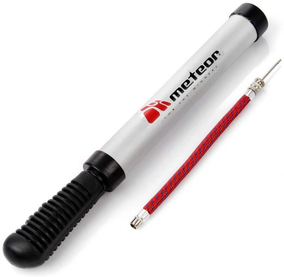 meteor Ball Pump With Flexible Hose And Needle Inflator All Kind Of Balls And Sports Football Volleyball Basketball Handball Rugby