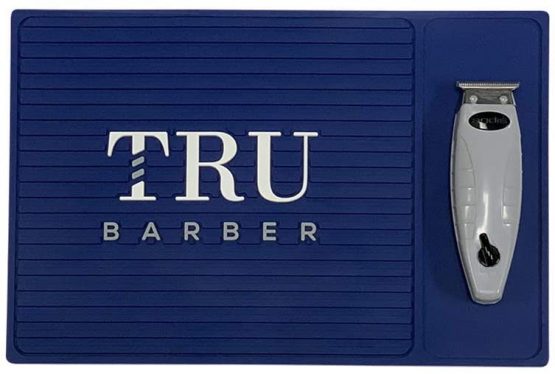 TRU BARBER ORGANIZER MAT 14”X 9" flexible PVC Station Mat, Professional Mat, Salon and Barbershop - Image 3