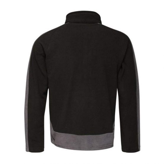 Regatta Professional Contrast Quick Drying 300g Fleece, Black/Sealgr, 4XL - Image 3
