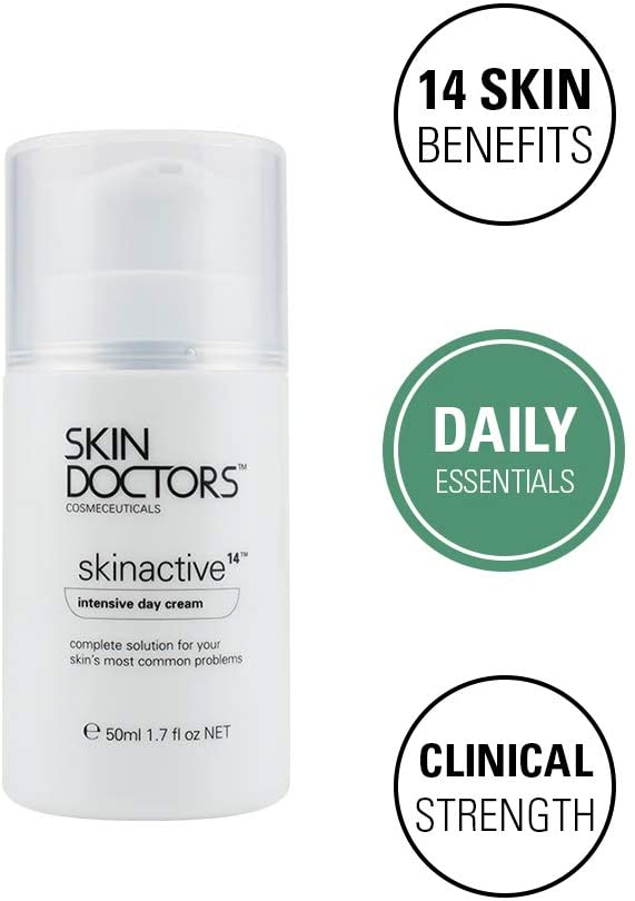 Skin Doctors Skinactive14 Intensive Day Cream 50ml, As Shown Picture, 50 ml (Pack of 1) - Image 2