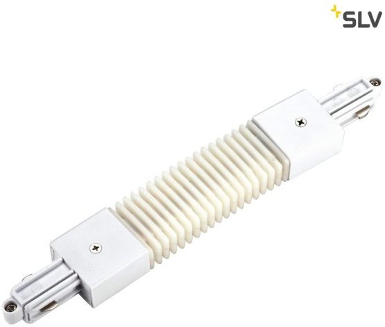 SLV Flex Connector for 1-Phase high Voltage Track/White