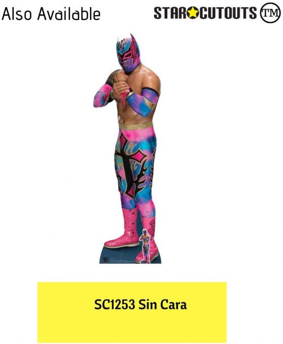 STAR CUTOUTS SC1261 Shayna Baszler Ultimate Edition WWE Figures Party Decorations Lifesize Cardboard Cutout Height 168cm Width 56cm, Multicolour - Image 4