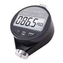 Portable 0-100HD Shore D Hardness Tester Meter Digital Durometer Scale for Rubber, Tire, Plastic, Thermal Plastic, Flooring, Bowling Ball with Large LCD Display