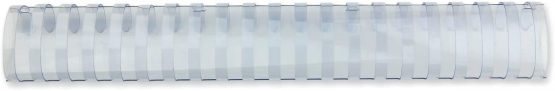 GBC CombBind Binding Combs, 32 mm, 280 Sheet Capacity, A4, 21 Ring, White, Pack of 50, 4028204