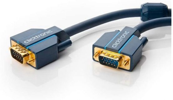 Clicktronic Casual VGA connection cable 10 m