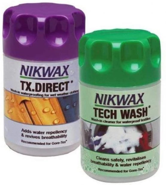 Nikwax Tech Wash and TX. Direct Wash-In Twin Pack