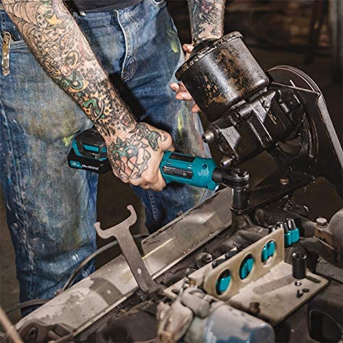 Makita WR100DZ 12V Max Li-ion CXT Ratchet Wrench - Batteries and Charger Not Included, Multicoloured - Image 3