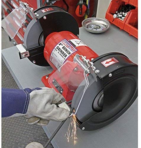 Sealey Bg200Xl Bench Grinder 200Mm 560W/230V, White - Image 3