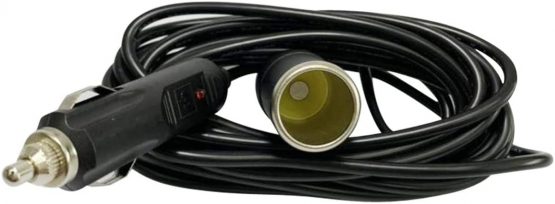 Car Charger Extension 5M Cable-Extra Long Cable 5.0 Metre with Female Inline Socket Connector Suitable to Power Tyre Inflators Vacuum Cleaners and Other Portable Equipment Durable Power Supply Lead. - Image 2