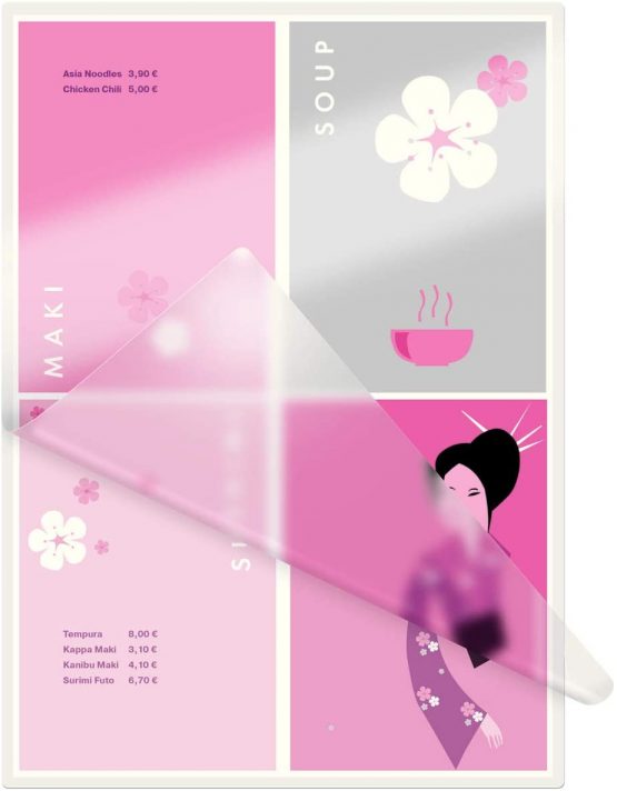 Leitz Laminating Pouches Made of 125 Micron Thick Material (Transparent, Glossy, A3) - Pack of 100 - Image 3