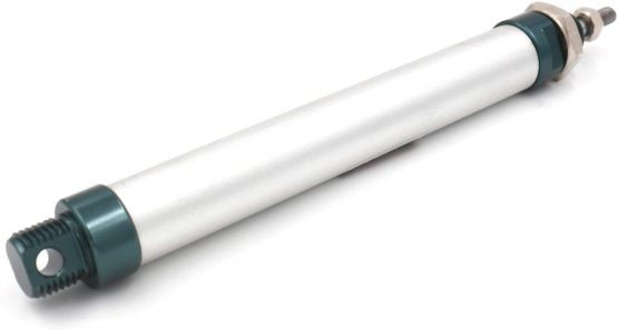 Heschen Pneumatic slim Air Cylinder MAL 16-100 M5 port 16mm Bore 100mm Stroke Double Acting - Image 2
