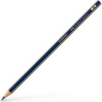 Faber Castell Gold 1221 4B – Pencil, 12 Units, Black