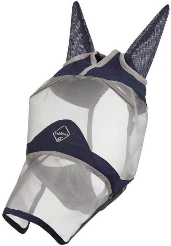 LeMieux Unisex's Armour Shield Pro Fly Mask Full, Navy, L
