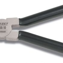 HAZET 666-10 160 mm Pliers for Wheel Nut Caps with Dip Coated Handle - Bright Chrome-Plated