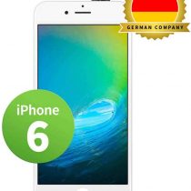 GIGA Fixxoo compatible with iPhone 6 Replacement Single Screen LCD (no Kit); with TouchScreen, Retina Display Glass, Camera & Proximity Sensor; Easy Repair Video Guide Installation DIY - White
