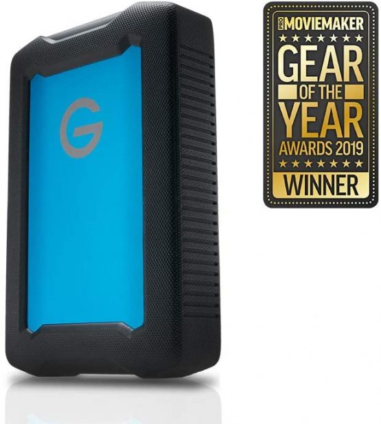 G-Technology 5 TB ArmorATD,Rugged, Shock-Proof and Water-Resistant External Hard Drive - USB-C, Thunderbolt 3, USB 3.0 , Blue - Image 2