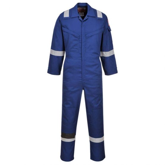 Portwest FR21GRRXL FR Super Light Weight Anti-Static Coverall 210g, X-Large, Grey - Image 2