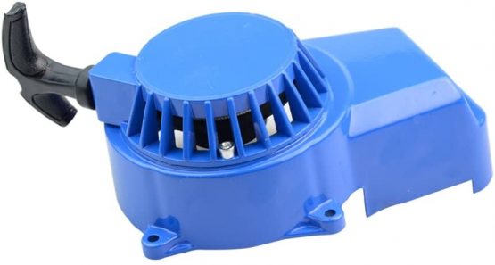 GOOFIT Motorcycle Alloy Pull Start Recoil Starter Replacement For 2 Stroke 43cc 47cc 49cc ATV Mini Dirt Bike Scooter Brush Cutter Water pump Blue