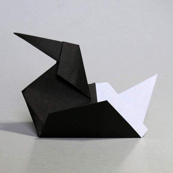 Black Origami Paper | 100 Sheets, 15cm Square - Image 4