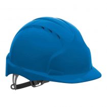 EVO2 Safety Helmet with Slip Ratchet - Blue - Vented (JSP AJF030-000-500)