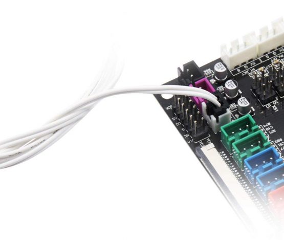 3D Printer Thermistor HT-NTC 100K Temp Sensor +300 Degrees for Hot End Heater Block 3x15 3950 Wiring Female 2Pin XH2.54 - Image 4
