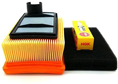 Outdoor Spares Limited Quality Replacement Stihl TS400 Disc Cutter Air Filter Set & Genuine NGK Plug