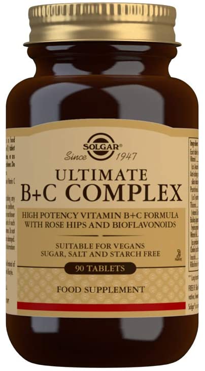 Solgar Ultimate B Plus C Complex Tablets – Pack Of 90 – BigaMart